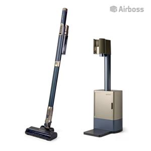 자동먼지비움 초경량 슬림 스테이션 무선 청소기 STT25