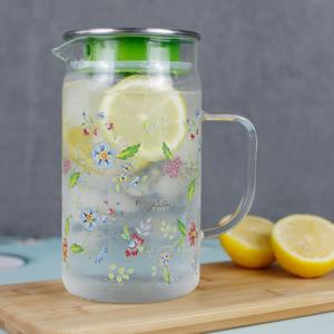 프로방스 내열유리 냉장고 물병 900ml