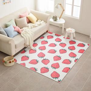 스트로베리 키즈 놀이방 매트 거실 카페트 러그 100x150/150x200