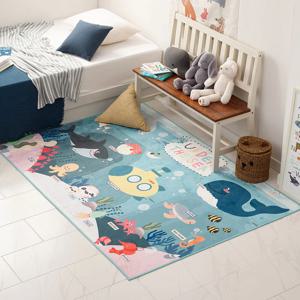 어드벤처 키즈 놀이방 매트 거실 카페트 러그 100x150/150x200