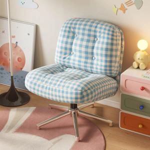 [해외] 360도 회전 암체어 코지소파 패브릭소파 라운지체어