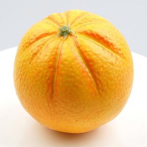보급형 별꼭지 오렌지 모형 8cm 과일모형