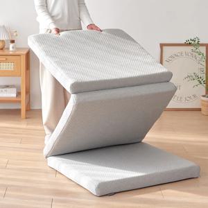 3단 접이식매트리스 바닥 메모리폼 매트리스 허리에좋은 단단한