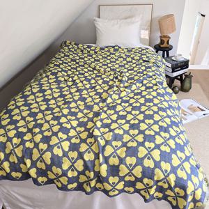 클로버 양면 소프트 거즈 블랭킷 겸 이불 소파커버