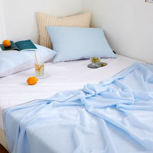 국산 순면 60수 리플 항균 여름 냉감 홑 이불 SS