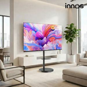 이노스 삼탠바이미 75UHD QLED 블랙 스마트 무빙 이동식 TV_방문설치