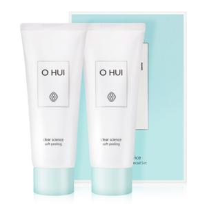 사이언스 소프트 필링 화장품세트 더블 페이스 스크럽 얼굴 각질제거 필링젤