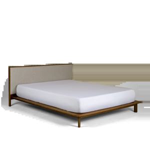 [리퍼] 오쿠드 침대 01 오크 (SS/QK)