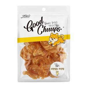 강아지간식 더맛있는 치킨링 오리링 160g x 2개입