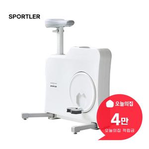 [렌탈] 원더바이크 접이식 실내자전거 (화이트) F16