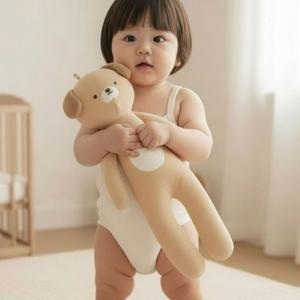 코지엔 애니멀애착롱쿠션 퍼피