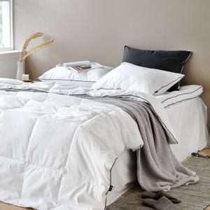 호텔느낌 그대로 프리미엄 고밀도 차렵이불 토퍼 풀세트 SS/Q 2colors