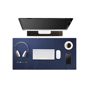 비건 레더 데스크 매트 고급 가죽 책상 매트 ergomi