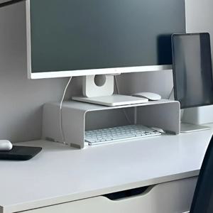 높은 메탈 아이맥 모니터 받침대 스탠드 선반 370mm