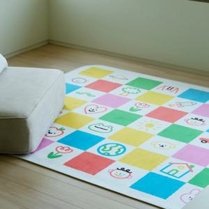 두들 체커보드 아이방 디자인 러그 카페트