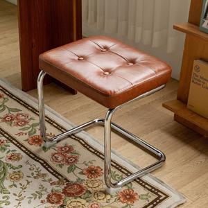 [리퍼] 오브제 스툴 1인용 화장대 보조 의자 카페 디자인 체어