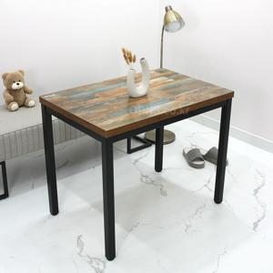 W1000 x D600 클래식컬러 40각 철재다리 조립식 일자형책상 LTC10060