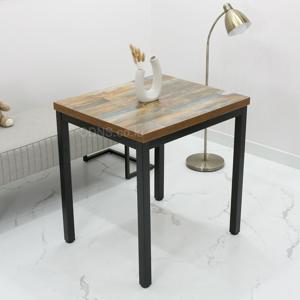 W600 x D600 클래식컬러 40각 철재다리 입식테이블 / 미니책상 LTC6060