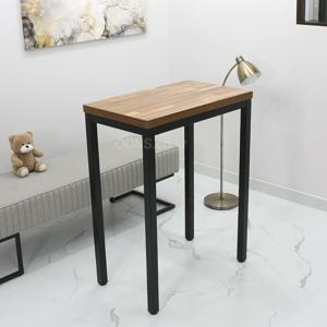 높은 책상 사이드 테이블 750 450 자취방 학생 책상 튼튼한 철제 LHB7545