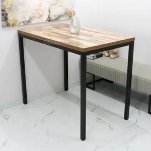 빈티지 LPM 상판 1200 x 750 조식형 키 높이 아일랜드 4인용 홈 바 식탁 테이블