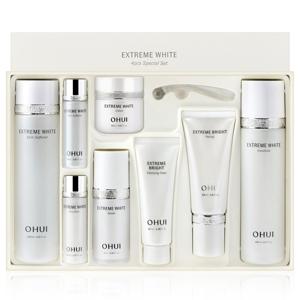 익스트림 화이트 4종 스페셜세트 여성 스킨로션 세트 미백 기능성 화장품
