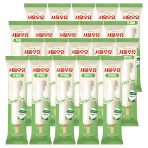 서울우유 우유바 아이스크림 65mlx20개