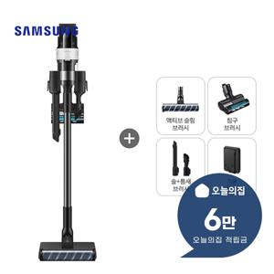 [렌탈] 제트 핏 침구 브러시 패키지 무선청소기 (새틴 그레이지) VS70H18GXG