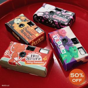 디즈니/유니버셜/쥬라기 아날로그 일회용 필름카메라 (15 STYLES)