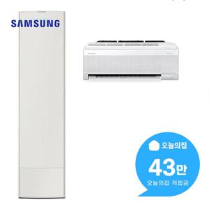 [렌탈] 무풍콤보 2in1에어컨 25평형 82m2+6평형 19m2 AF80F25D28BRS