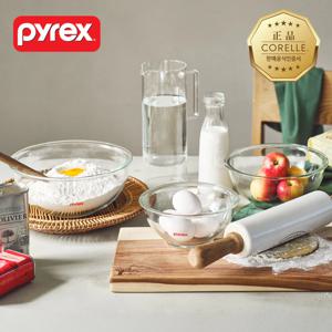 파이렉스 베이크웨어 믹싱볼 3P (880ml, 1400ml, 2400ml)