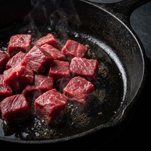 국내산 소고기 채끝 큐브 스테이크 500g(250g 2팩)