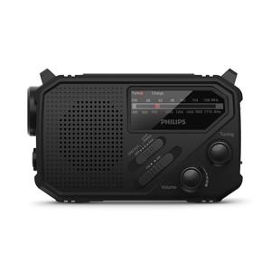 필립스 휴대용 라디오 재난방지 태양열 AM FM 아날로그 라디오 TAR1609