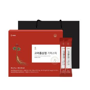 6년근 고려홍삼정 기력스틱 10g x 30포 홍삼스틱