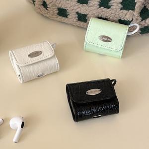 MADE 3color 크랙 레더 에어팟케이스 갤럭시 버즈3 세대