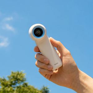 TBH11 초소형 5단 미니 핸디 포켓 휴대용 무선 손 선풍기 4500mAh 스트랩 포함