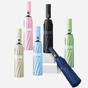 마카롱 자동 3단 우산 자외선 차단 보관가방 8k 12k