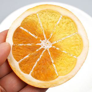 슬라이스 오렌지 모형 7.5cm 과일모형 UR