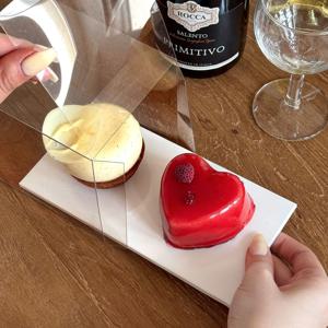 플레인 파운드 받침 미니 케이크 롤케익 베이킹 선물포장 종이밑판 5매