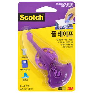 3M 풀테이프 (리필) 8.4mmx8M 양면테이프 다꾸 접착풀