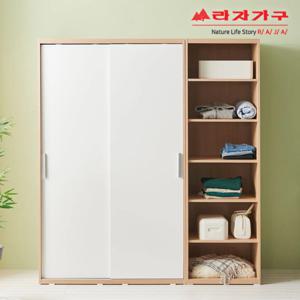 위드 빅 1800 슬라이딩 옷장+선반장 jy215