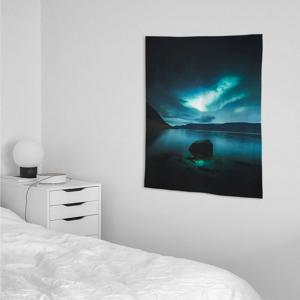 밤하늘 오로라 패브릭 포스터 32종 - 10.라군