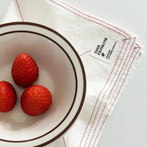 무형광 소창행주 3겹 정련완료 목화솜100% 무표백