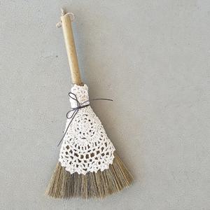 도일리 싸리 미니 빗자루