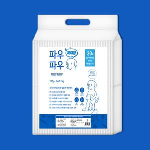 100cm x 80cm 특대형 30매 펫천국 강아지 배변패드