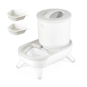 퓨어나인S9 자동급수기+추가거름망2개 set 모델 T14(14cm) 플라스틱다리