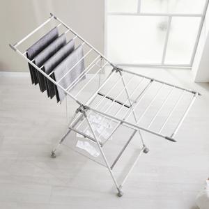 베이직 바퀴달린 메쉬망 빨래 건조대 대 최대중량 13kg