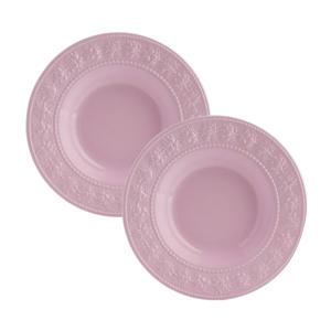페스티비티 23cm 스프접시 2p (핑크)