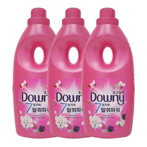 다우니 초고농축 섬유유연제 핑크 1L x3