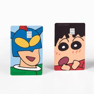 짱구 카드스티커 1+1 신용 체크 교통 커스텀
