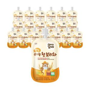 아이꼬야 안심 유기농 첫 보리차 120ml 20개